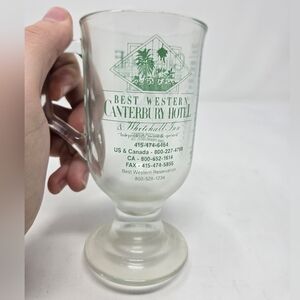 Vtg Canterbury Hotel Whitehall Inn Greenhouse Restaurant Cup San Francisco CA